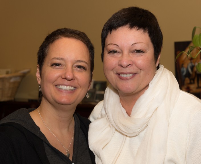 Anne St-Hilaire et Claire Pimparé Anne St-Hilaire et Claire Pimparé le 25 janvier 2013