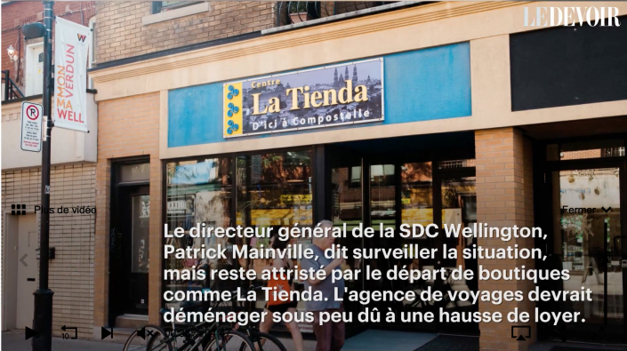 Déménagement du Centre La Tienda